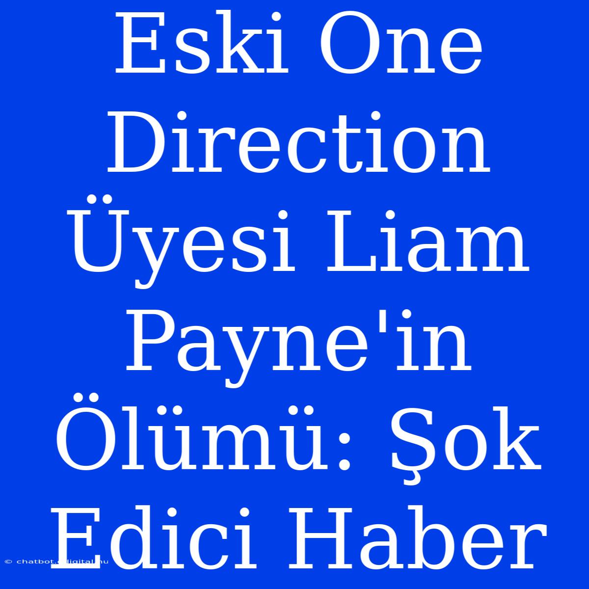 Eski One Direction Üyesi Liam Payne'in Ölümü: Şok Edici Haber 