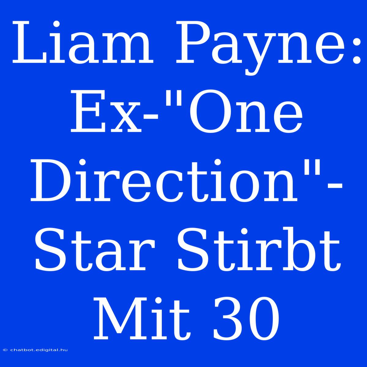 Liam Payne: Ex-