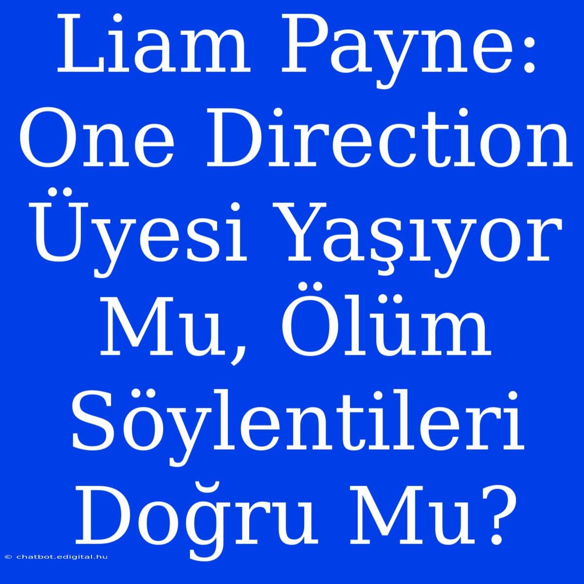 Liam Payne: One Direction Üyesi Yaşıyor Mu, Ölüm Söylentileri Doğru Mu?