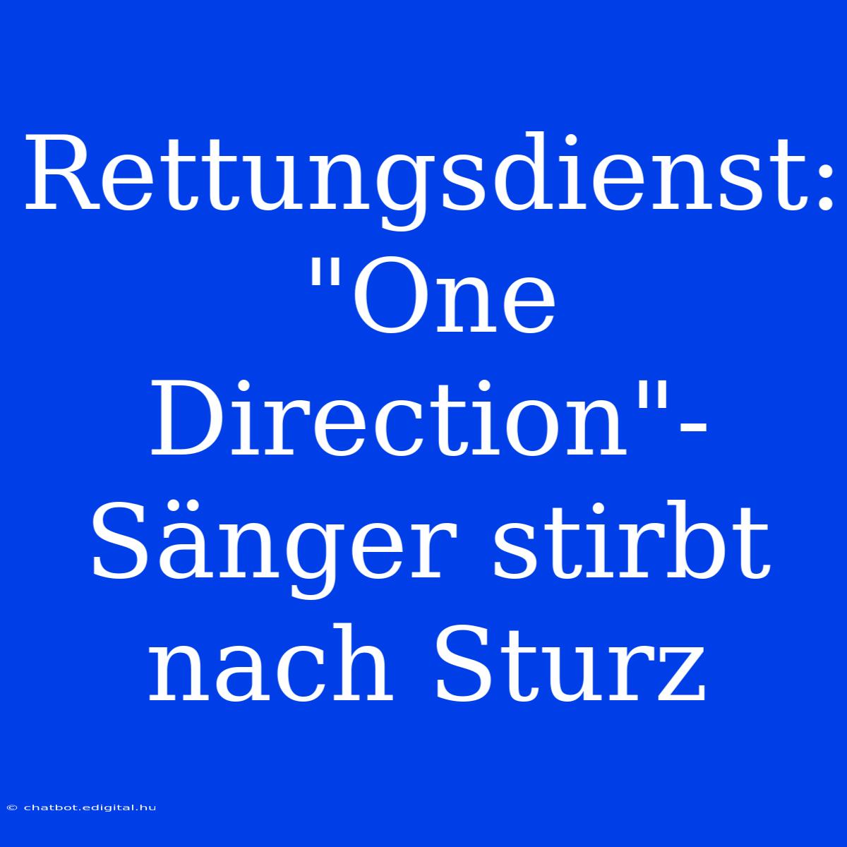 Rettungsdienst: 