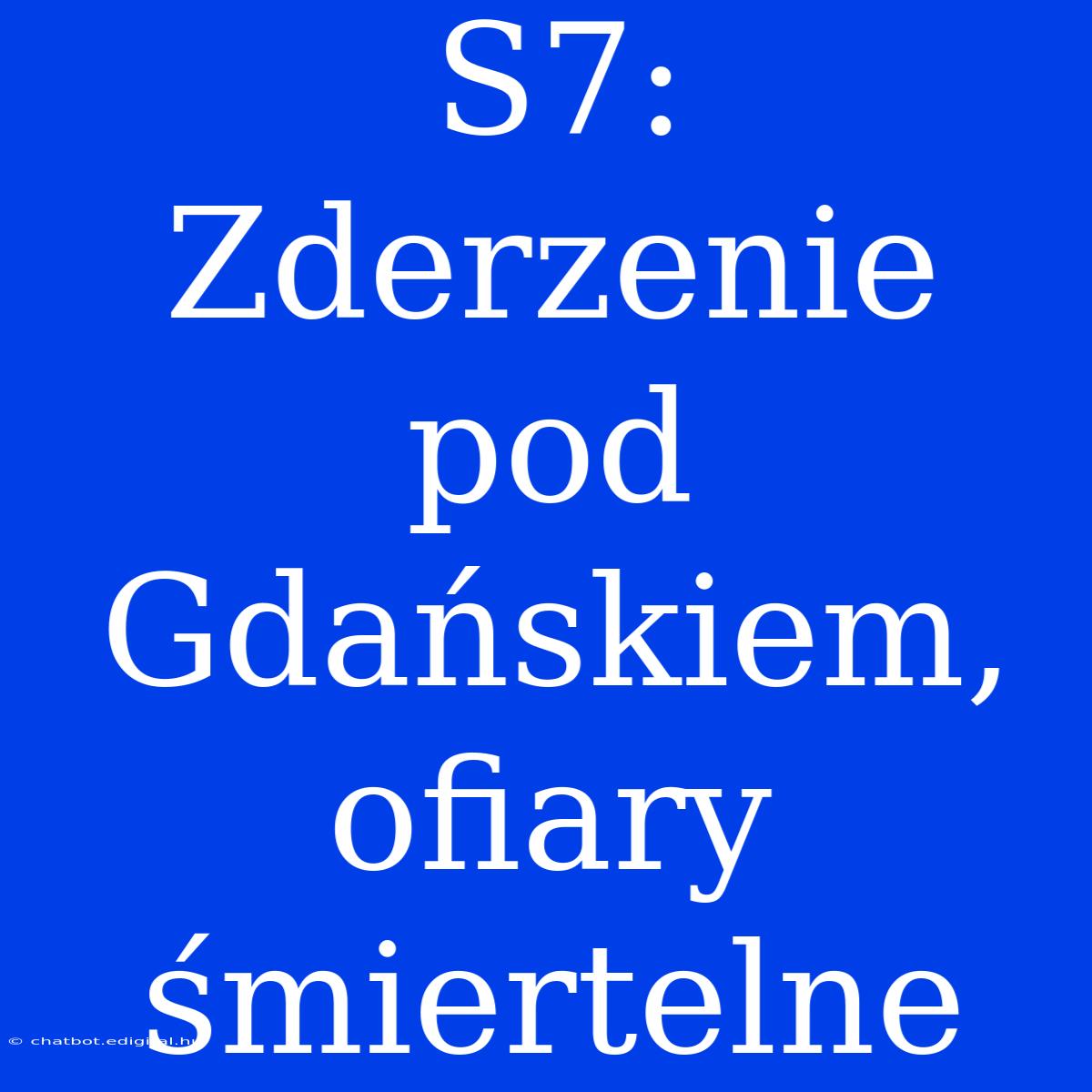 S7: Zderzenie Pod Gdańskiem, Ofiary Śmiertelne