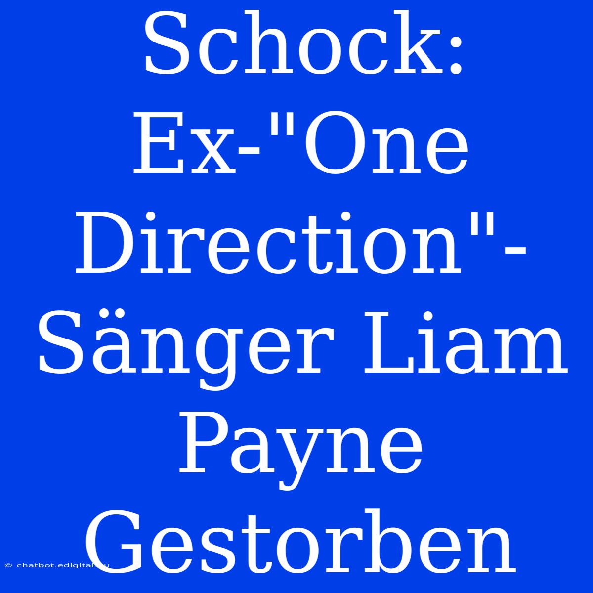 Schock: Ex-